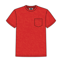 Unisex Basic Crewneck T-Shirt with Pocket - The Collegiate Lineup