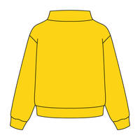 Heavyweight Fleece Wide Mock Neck Sweatshirt