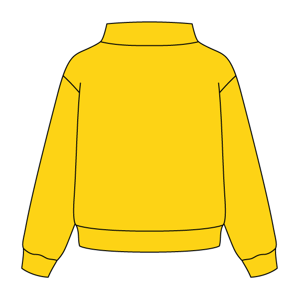 Heavyweight Fleece Wide Mock Neck Sweatshirt