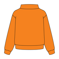 Heavyweight Fleece Wide Mock Neck Sweatshirt