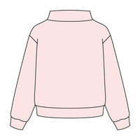Heavyweight Fleece Wide Mock Neck Sweatshirt