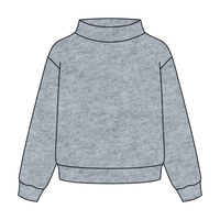 Daydream Full Length Mock Sweatshirt - The Collegiate Lineup