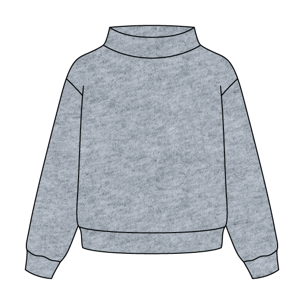 Daydream Full Length Mock Sweatshirt - The Collegiate Lineup