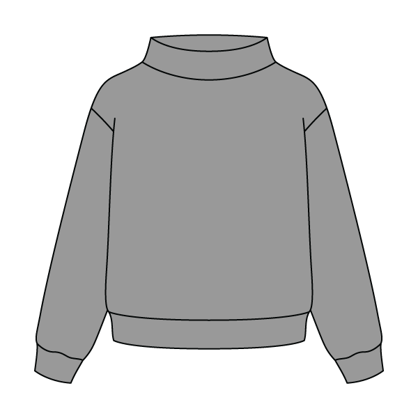 Daydream Full Length Mock Sweatshirt – The Collegiate Lineup