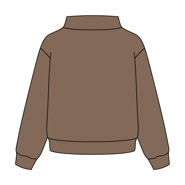 チャッピー Diagram  ルーズパフニットトップ ウォッシャブルカットアウト長袖ニットトップス｜ROYAL PARTY ロイヤル