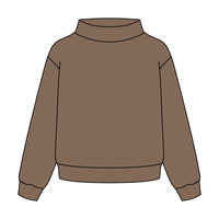 Daydream Full Length Mock Sweatshirt - The Collegiate Lineup