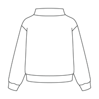 Daydream Full Length Mock Sweatshirt
