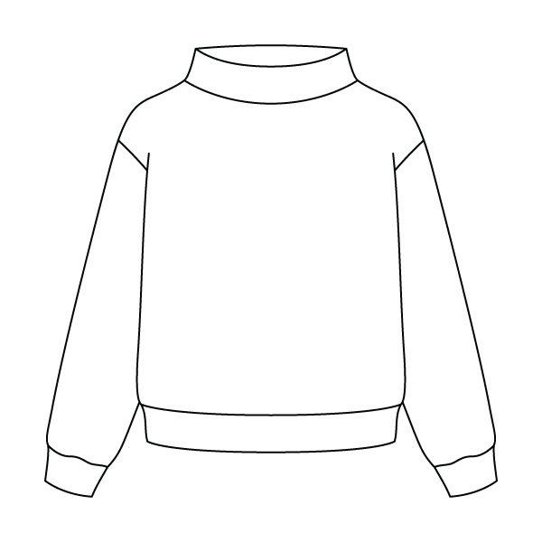 Daydream Full Length Mock Sweatshirt