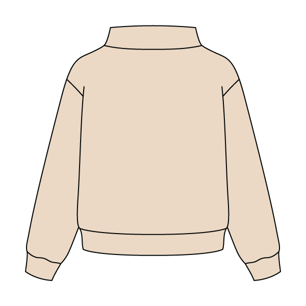 Daydream Full Length Mock Sweatshirt - The Collegiate Lineup