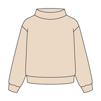 Daydream Full Length Mock Sweatshirt - The Collegiate Lineup