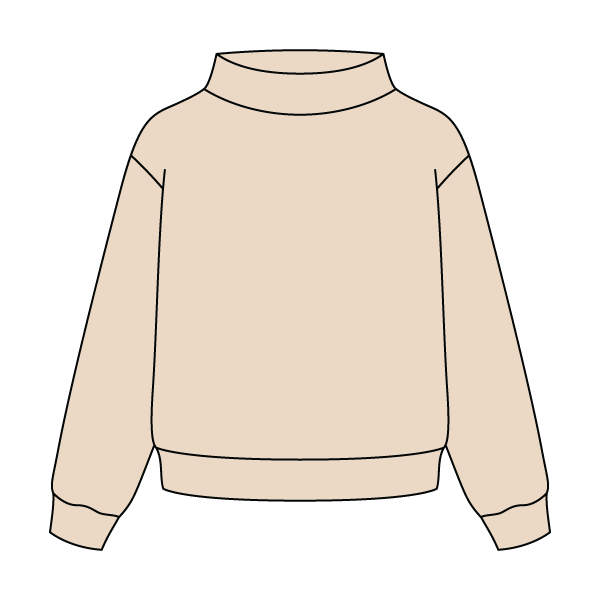 Daydream Full Length Mock Sweatshirt - The Collegiate Lineup