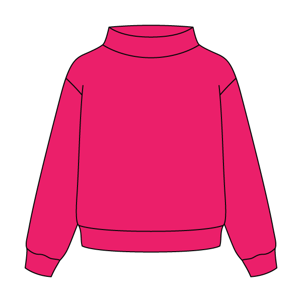 Daydream Full Length Mock Sweatshirt - The Collegiate Lineup