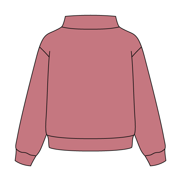 Daydream Full Length Mock Sweatshirt - The Collegiate Lineup
