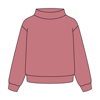 Daydream Full Length Mock Sweatshirt - The Collegiate Lineup