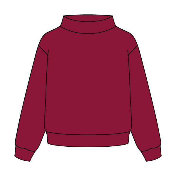 Daydream Full Length Mock Sweatshirt - The Collegiate Lineup