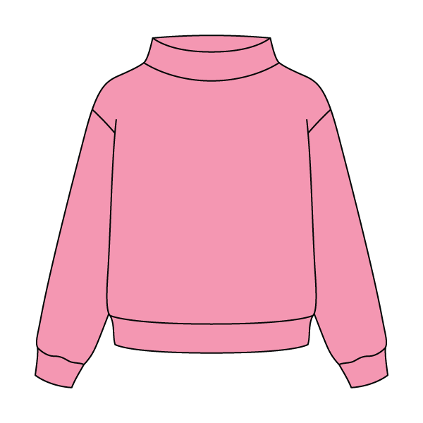 Daydream Full Length Mock Sweatshirt - The Collegiate Lineup