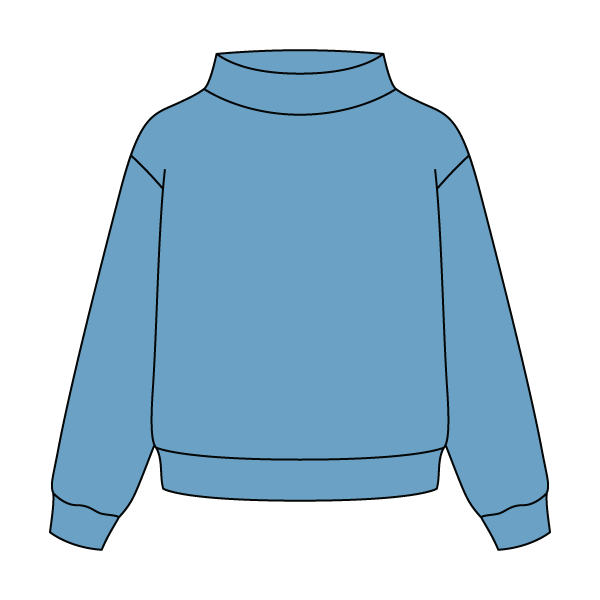 Daydream Full Length Mock Sweatshirt - The Collegiate Lineup