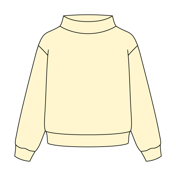 Daydream Full Length Mock Sweatshirt - The Collegiate Lineup