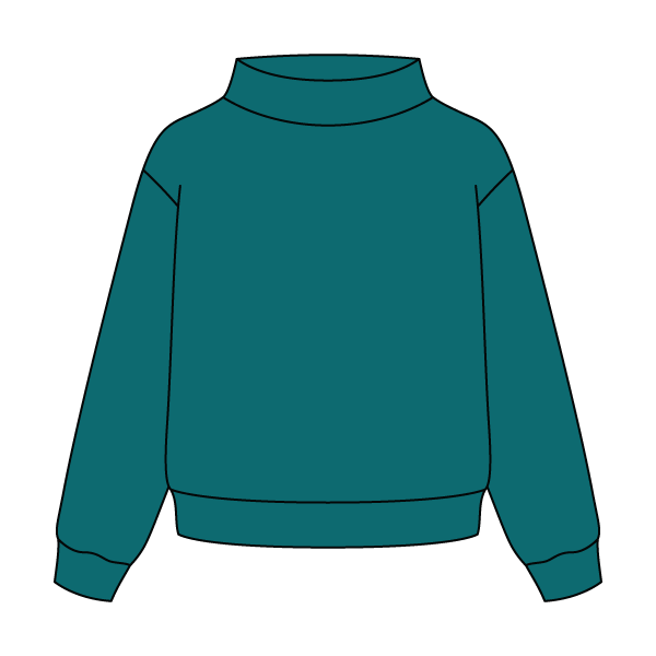 Daydream Full Length Mock Sweatshirt - The Collegiate Lineup