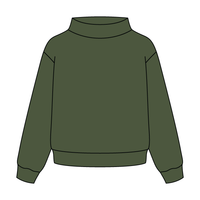 Daydream Full Length Mock Sweatshirt - The Collegiate Lineup