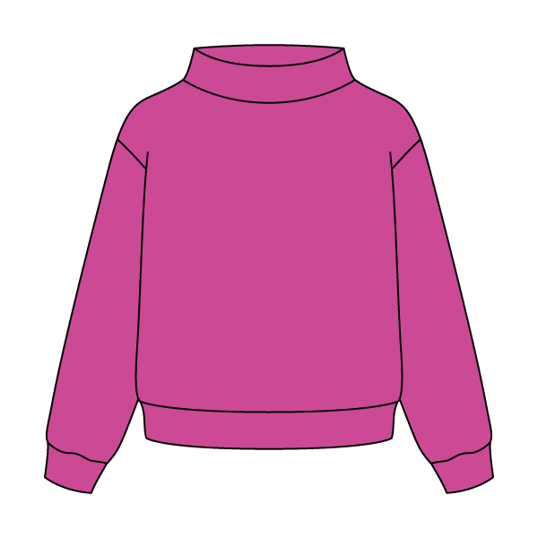 Daydream Full Length Mock Sweatshirt - The Collegiate Lineup