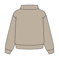 Daydream Full Length Mock Sweatshirt - The Collegiate Lineup