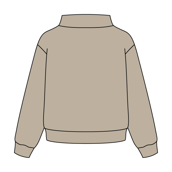 Daydream Full Length Mock Sweatshirt – The Collegiate Lineup