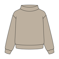 Daydream Full Length Mock Sweatshirt - The Collegiate Lineup