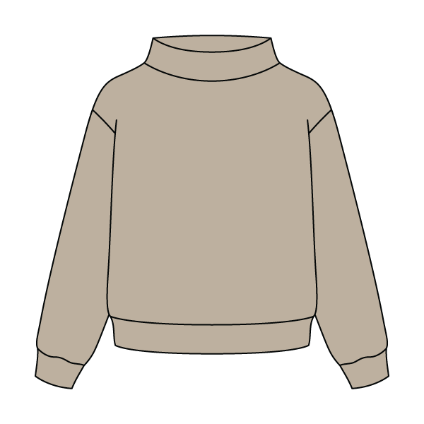Daydream Full Length Mock Sweatshirt - The Collegiate Lineup