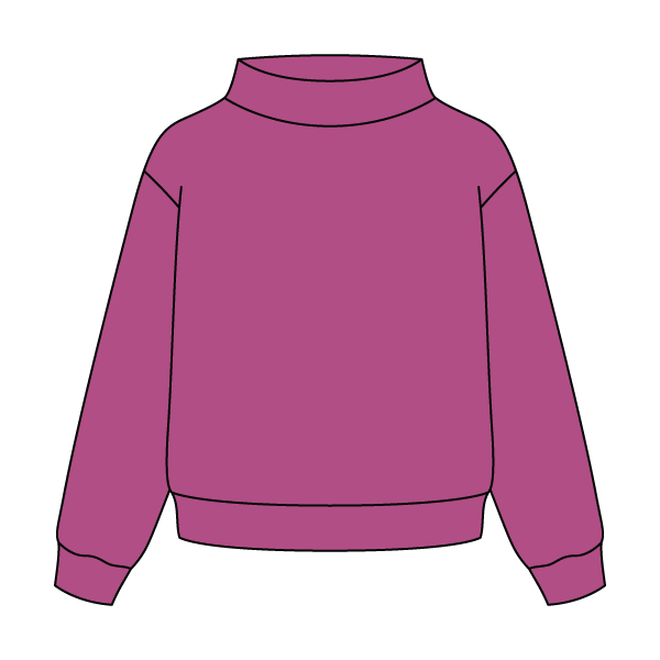 Daydream Full Length Mock Sweatshirt - The Collegiate Lineup