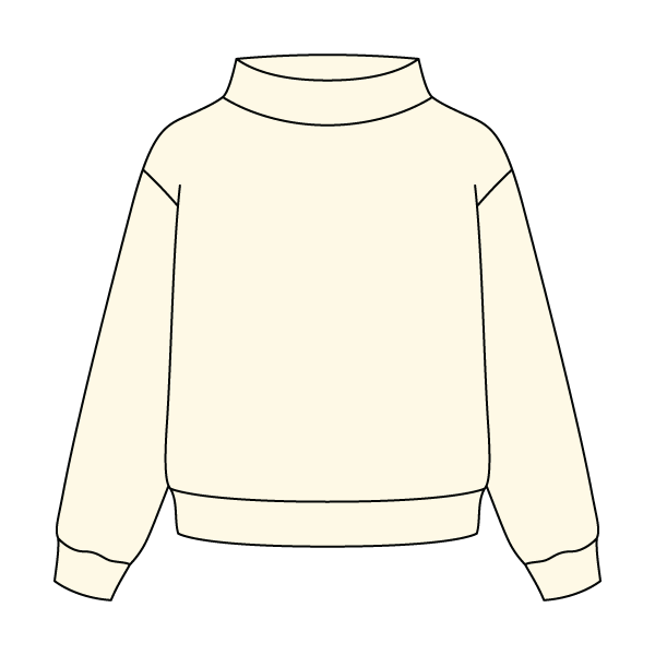 Daydream Full Length Mock Sweatshirt - The Collegiate Lineup