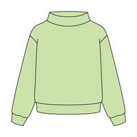 Daydream Full Length Mock Sweatshirt - The Collegiate Lineup