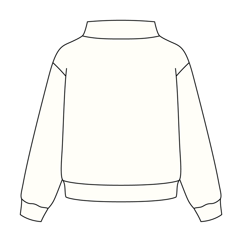 Daydream Full Length Mock Sweatshirt