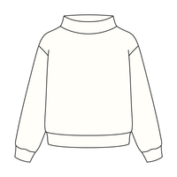 Daydream Full Length Mock Sweatshirt
