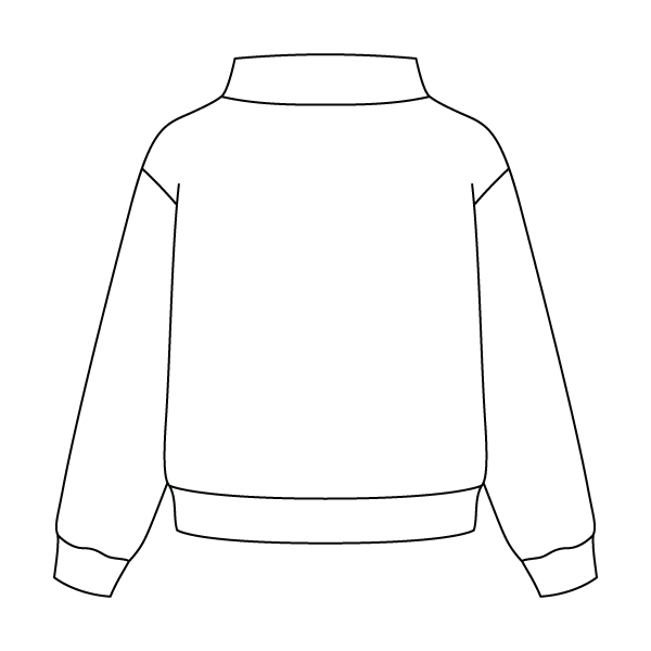 Daydream Full Length Mock Sweatshirt - The Collegiate Lineup