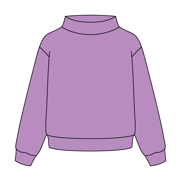 Daydream Full Length Mock Sweatshirt - The Collegiate Lineup
