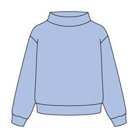 Daydream Full Length Mock Sweatshirt - The Collegiate Lineup