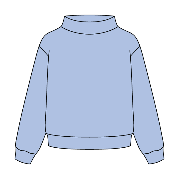 Daydream Full Length Mock Sweatshirt - The Collegiate Lineup