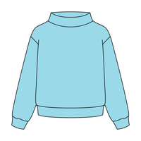 Daydream Full Length Mock Sweatshirt - The Collegiate Lineup
