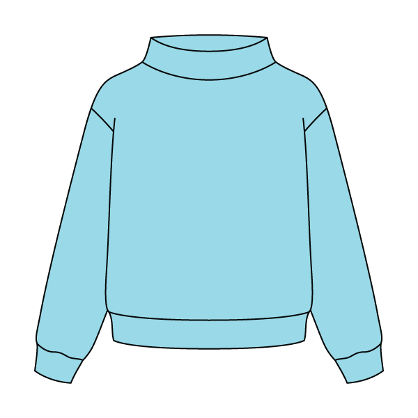 Daydream Full Length Mock Sweatshirt - The Collegiate Lineup