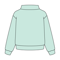Daydream Full Length Mock Sweatshirt - The Collegiate Lineup
