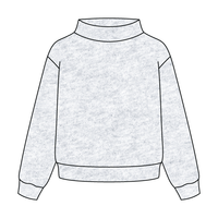Daydream Full Length Mock Sweatshirt - The Collegiate Lineup
