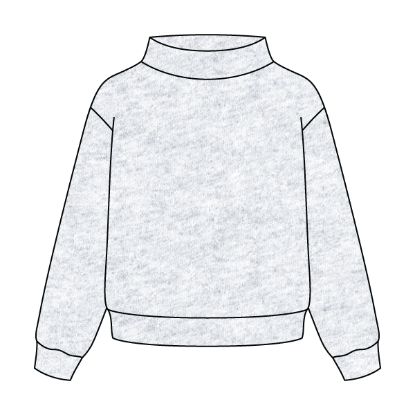 Daydream Full Length Mock Sweatshirt - The Collegiate Lineup