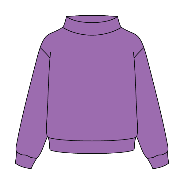 Daydream Full Length Mock Sweatshirt - The Collegiate Lineup