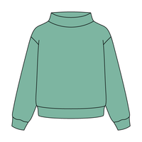 Daydream Full Length Mock Sweatshirt - The Collegiate Lineup