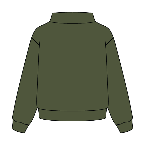 Daydream Full Length Mock Sweatshirt - The Collegiate Lineup