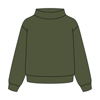 Daydream Full Length Mock Sweatshirt - The Collegiate Lineup