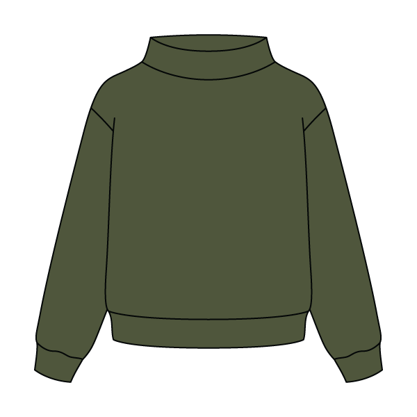 Daydream Full Length Mock Sweatshirt - The Collegiate Lineup