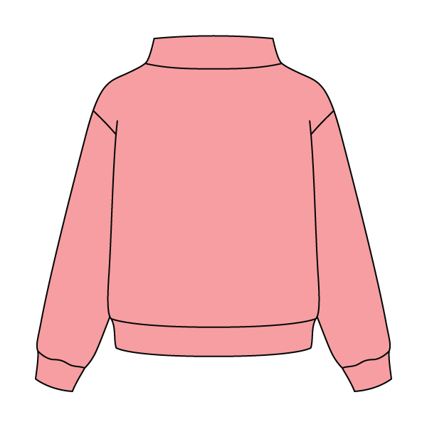 Daydream Full Length Mock Sweatshirt - The Collegiate Lineup