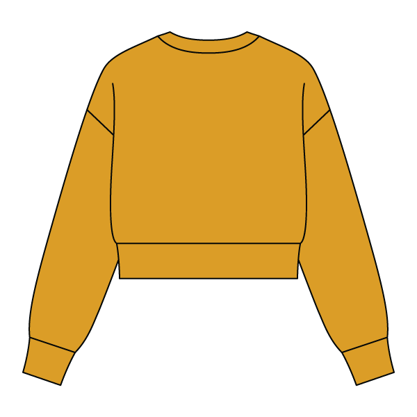 Drop Cut Women's Crop Crewneck Sweatshirt - The Collegiate Lineup